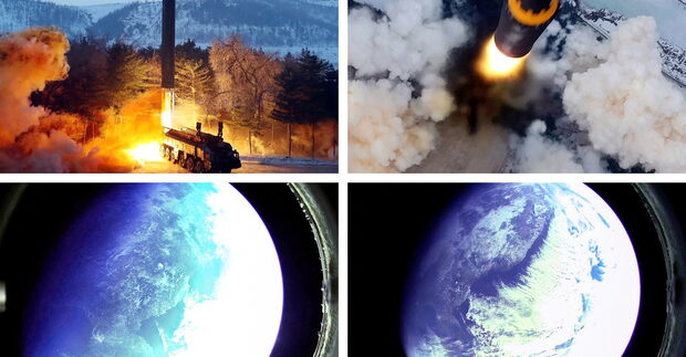 North Korea has released footage from space after the most powerful rocket test in 5 years – the World